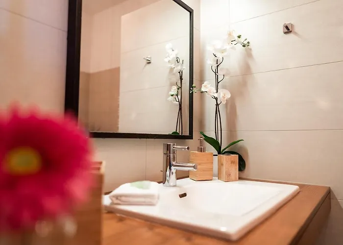 Luxury Downtown Mit Garage Apartament